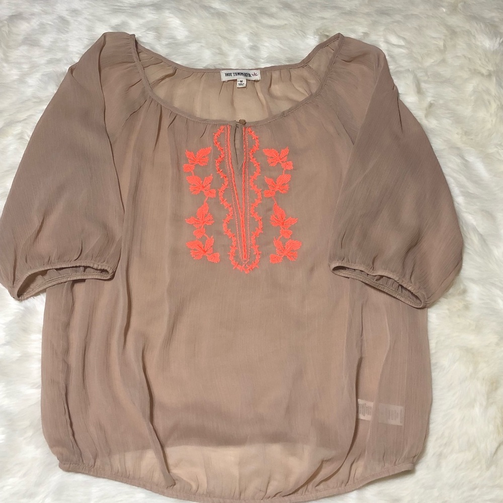 Hot Tempered Blouse